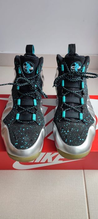 Sapatilhas Nike Barkley Posite Max Metallica Silver/Gamma Blue