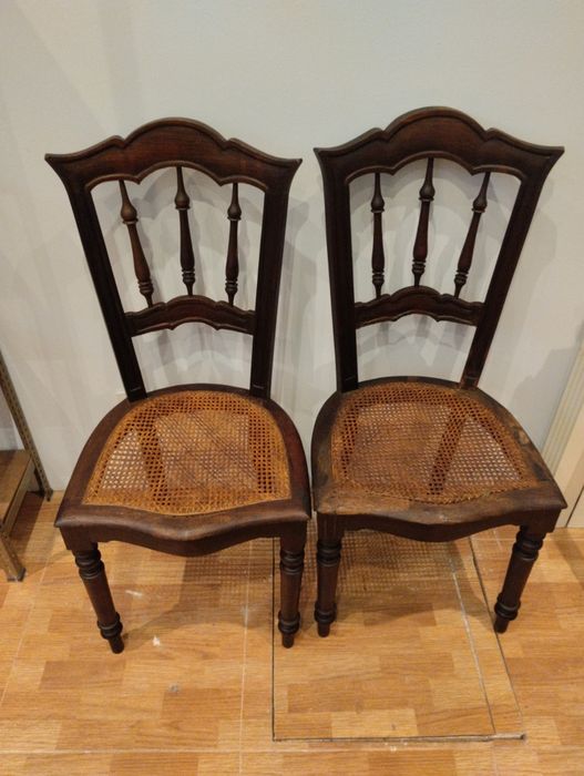 Cadeira palhinha anos 60