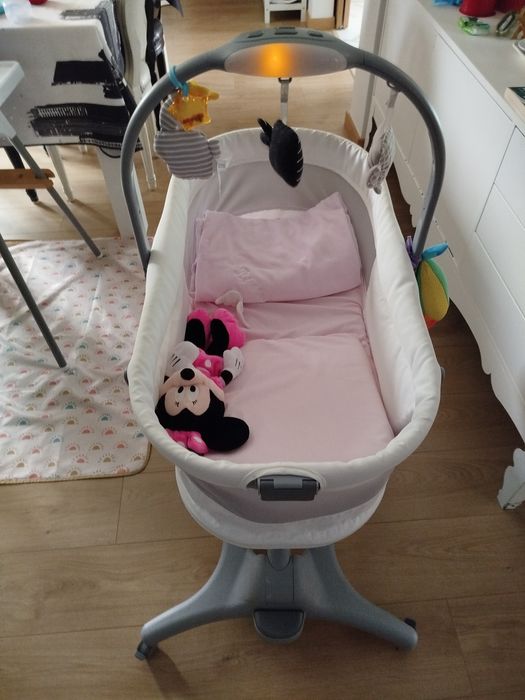 Berço e Cadeira Chicco + colchão 
Baby Hug 4 em 1