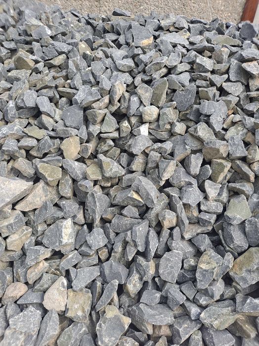 Kamień czarny bazaltowy ogrodowy, bazalt, gabion 60-120 mm, transport