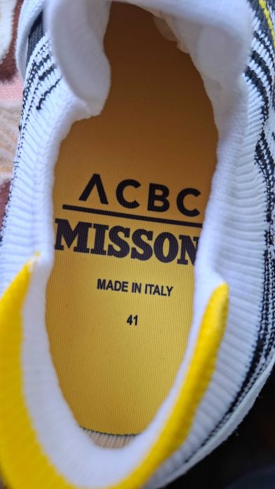 Sneakers italianos novos Missoni 41 - SALDO