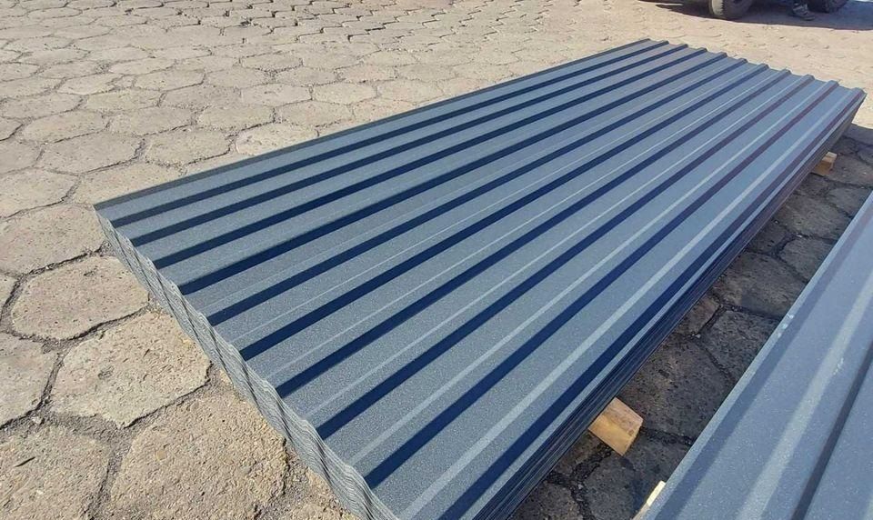 Blacha trapezowa blacho trapez GRAFIT grafitowa brązowa BRUTTO z VAT