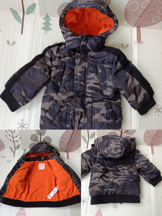 Одяг на хлопчика 6-9 міс, 68-74см, шапочка, куртка, костюм