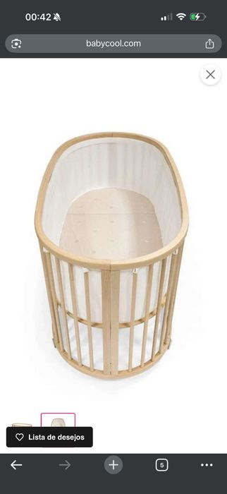 Pack completo Stokke sleepi berço cama