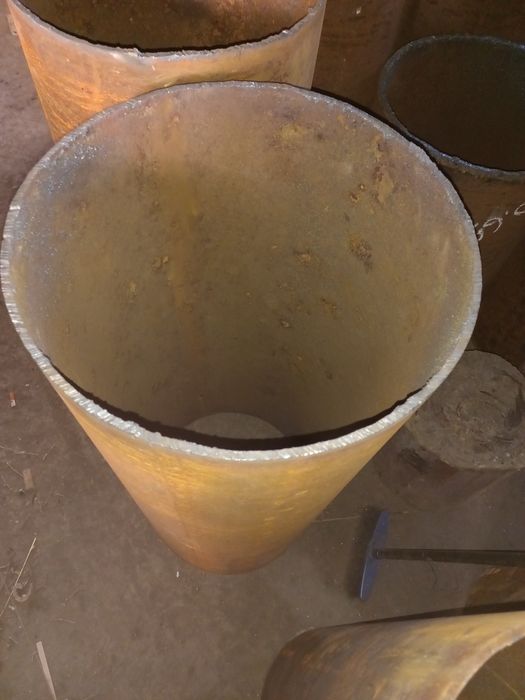 Труба.Заготовка на буржуйку товстостенна.