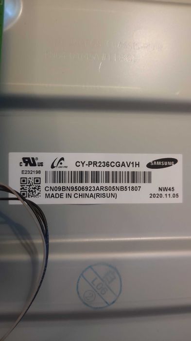 Монитор SAMSUNG LC24RG50FQIXCI на запчасти