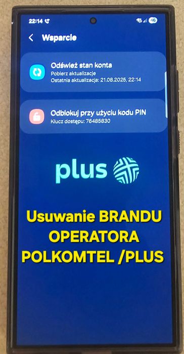 Zdalne Odblokowanie Operatora Samsung Blokada Plus T-Mobile