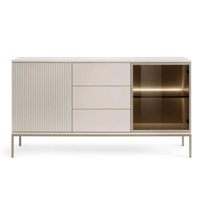 Komoda Royal z LED Kaszmir KSZ154 154 cm