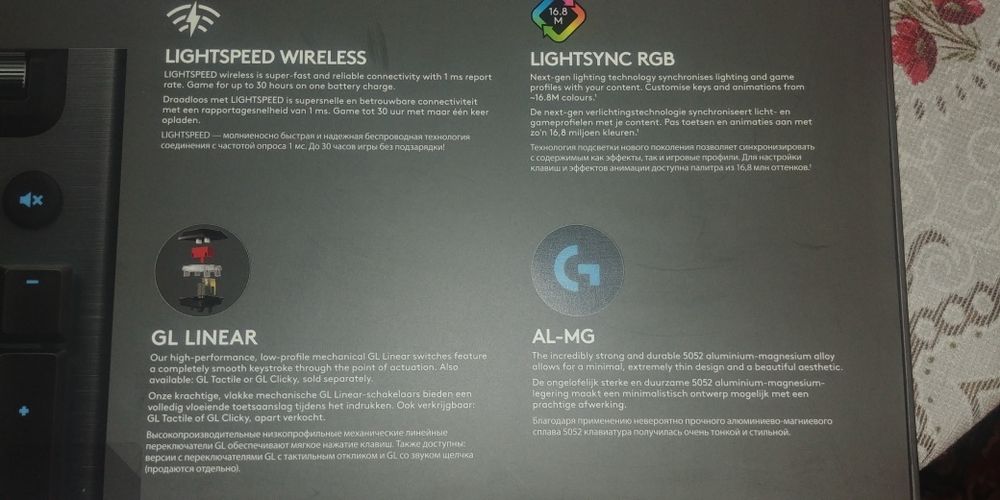 Klawiatura Logitech G915 Lightspeed