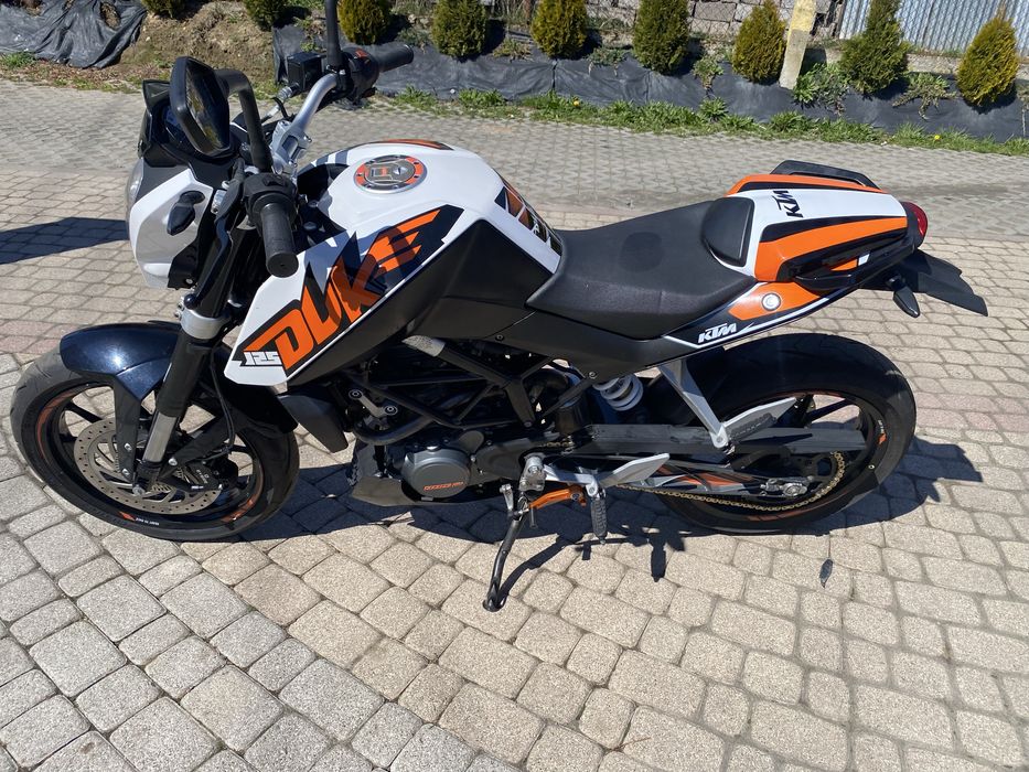 Ktm duke 125 abs piekny