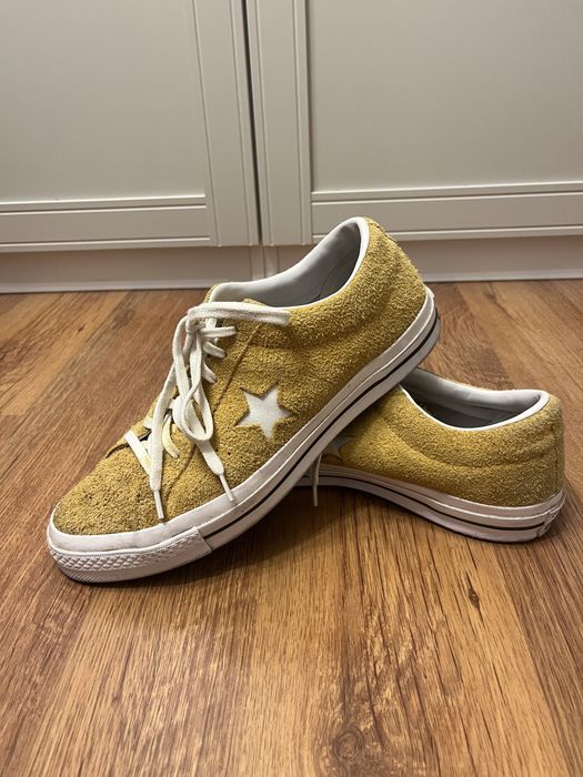 Converse one star żółte