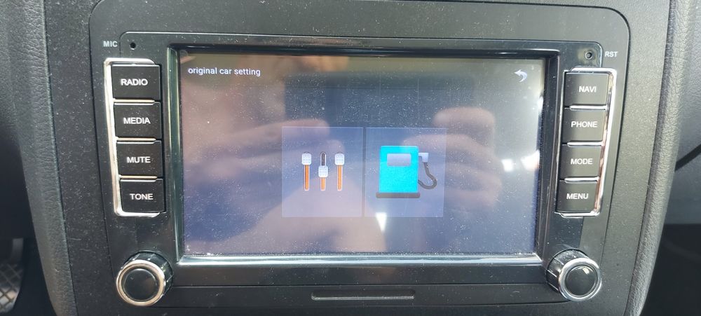 Auto radio android para vag