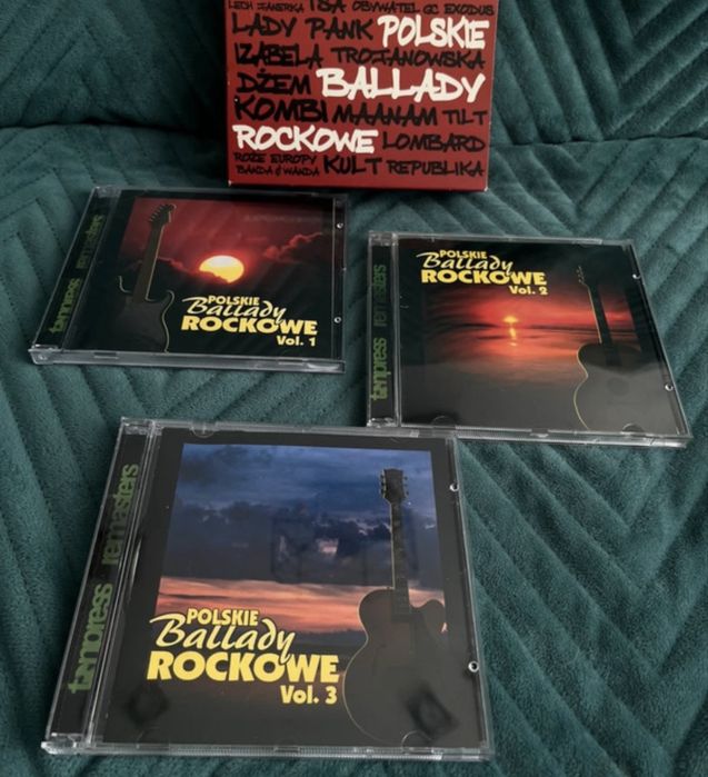 Polskie ballady rockowe zestaw 3 płyty CD