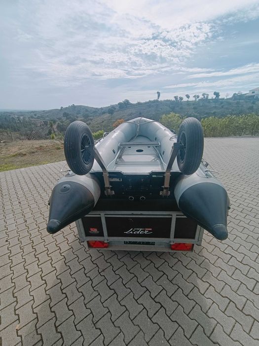 Zodiac MK1 + motor Yamaha 15cv 2T + rodas Matc
