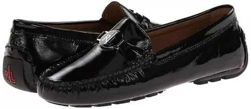 Lauren Ralph Lauren Carley Лаковая кожа Комфорт Лоферы Мокасины 6,5B