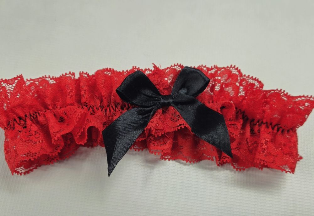 Podwiązka studniówka na szczęście handmade