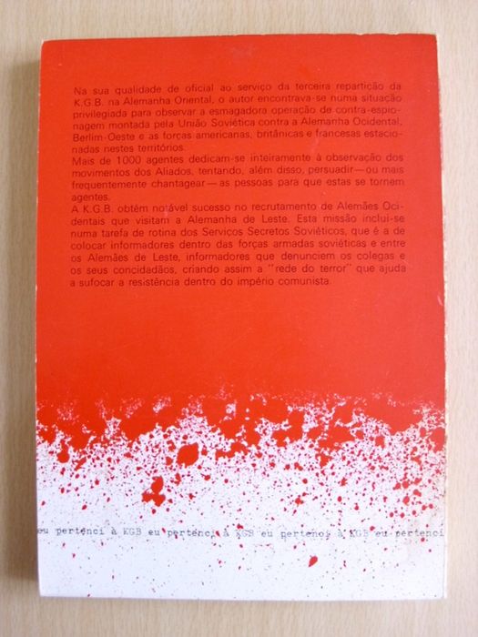 Eu pertenci à KGB de Fernando Ribeiro de Mello