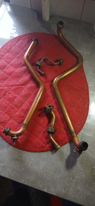 Мідні трубки для підключення котла ariston uno 24