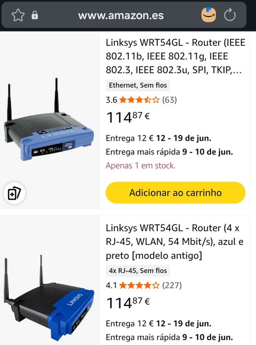 Router Linksys Cisco WRT54GL vpn