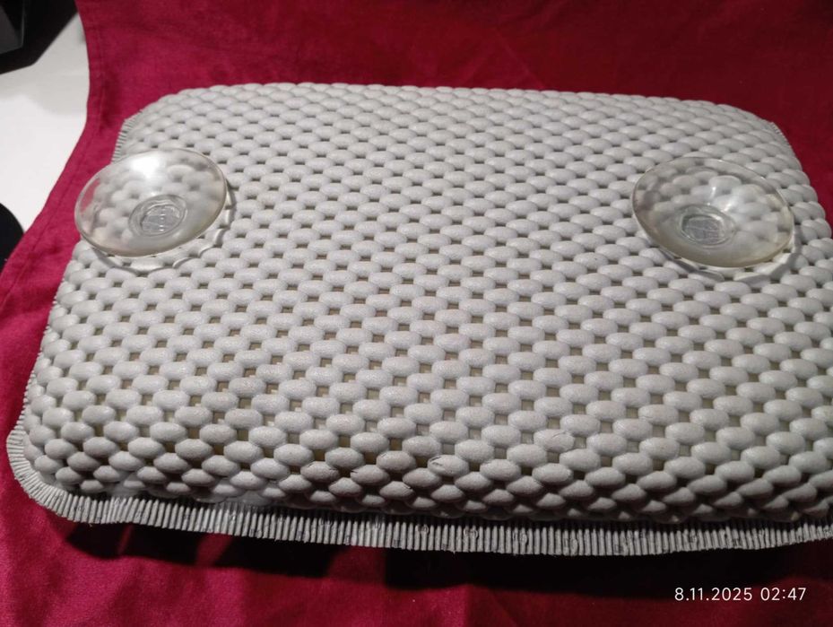 Poduszka Do Wanny Kąpieli Kąpielowa Zagłówek Na Przyssawki