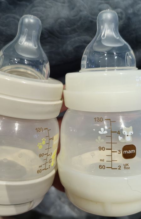 2x butelka 130 ml + smoczek