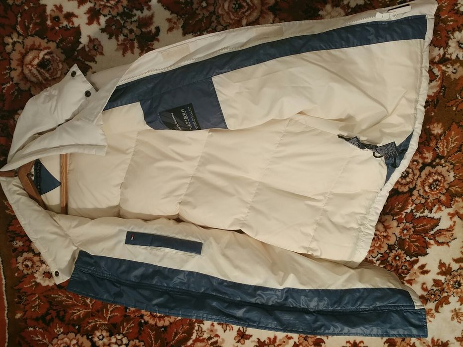 Мужская зимняя куртка пуховик парка Tommy Hilfiger Wool Down Parka