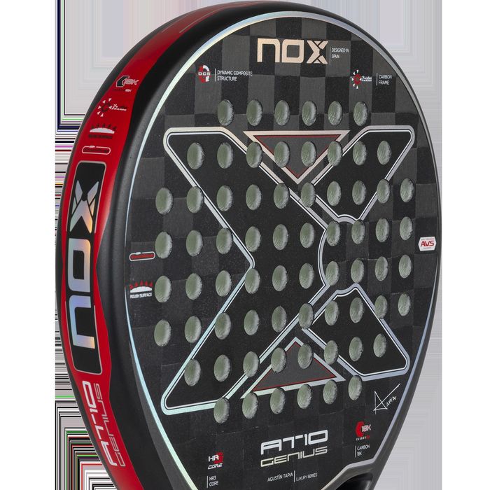 Raquete Padel adulto Nox AT10 Genius 18k 23