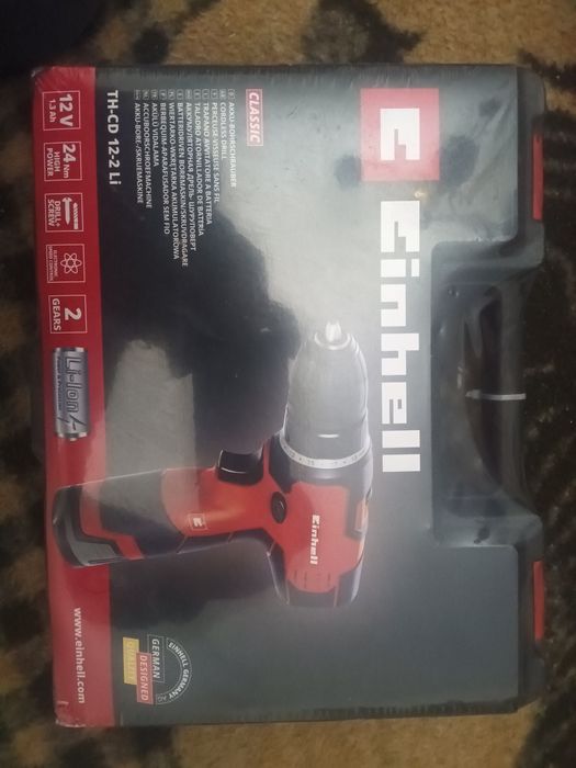 Máquina nova embalada