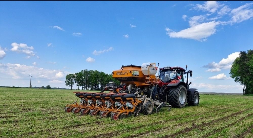 Usługi rolnicze siew GPS STRIPTILL  kukurydzy zboża rzepak Świętokrzyskie Śląskie Opolskie Małopolskie Podkarpackie