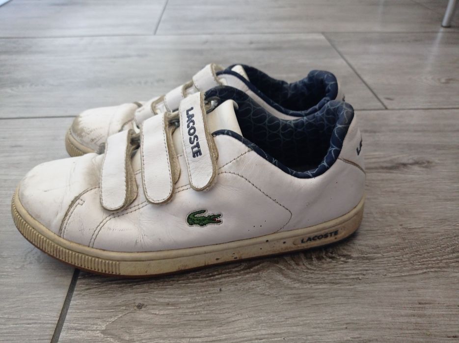 Buty 37 Lacoste na rzepy