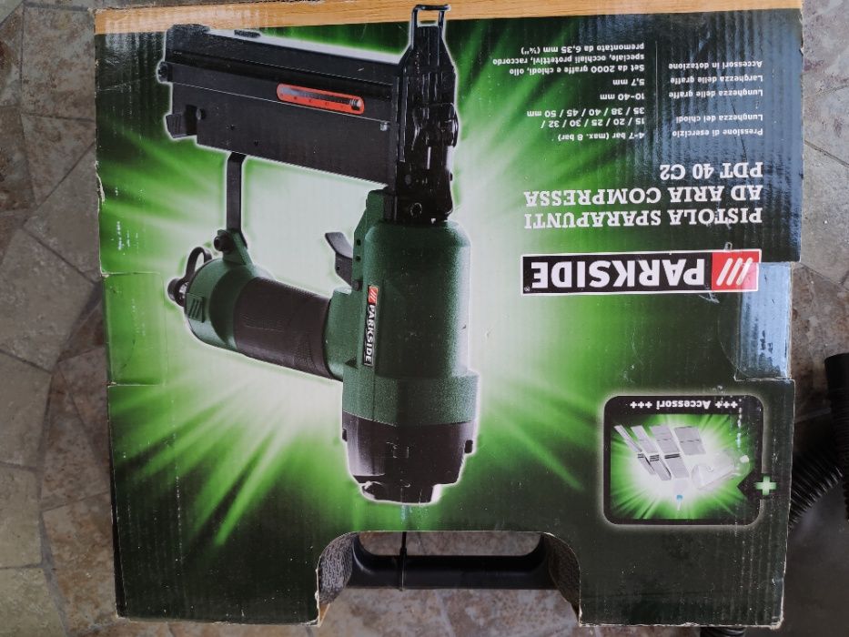 Maquina Parkside Lidl Agrafador - Nova