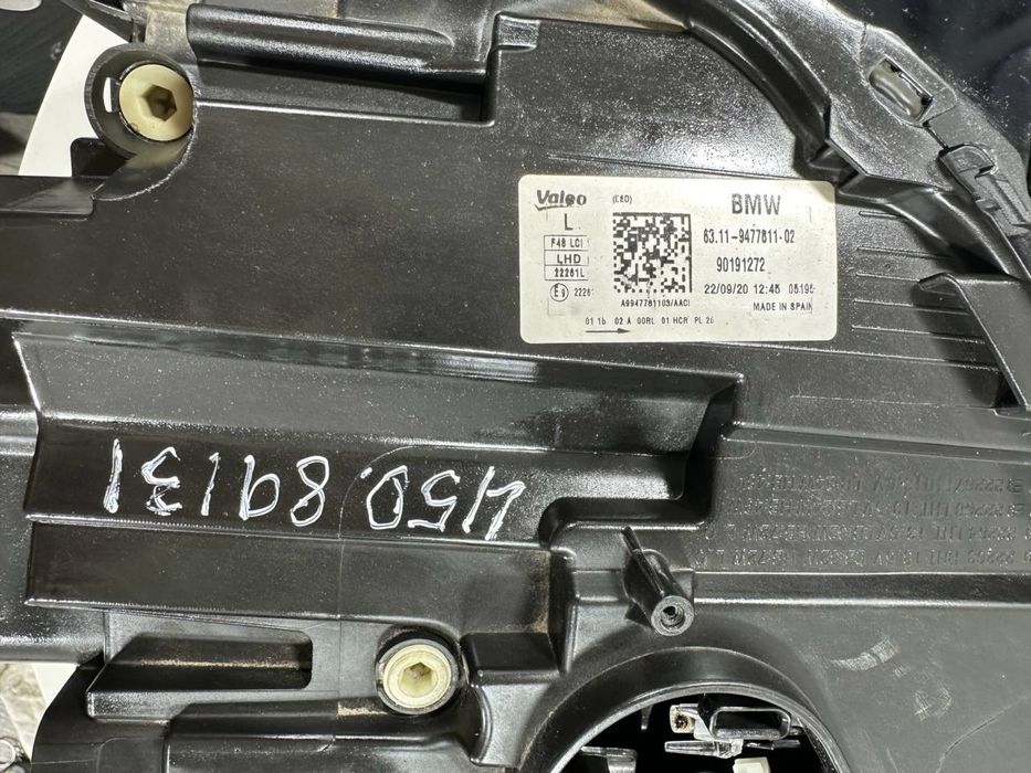 Фара передняя левая BMW X1 F48 / 2019 - 2022 г. / 9477811-02