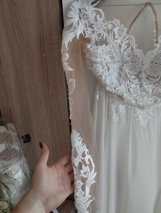 Sprzedam suknię ślubną 38 rozmiar