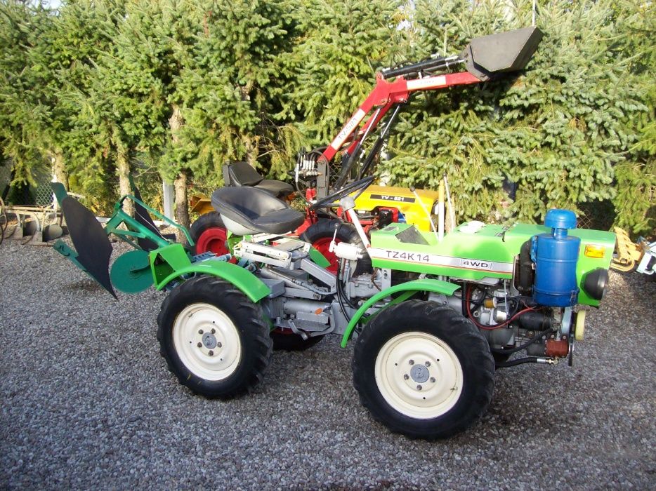 Pług OGRODNICZY OBROTOWY oryginalny do traktorek ogrodniczy kubota tz4