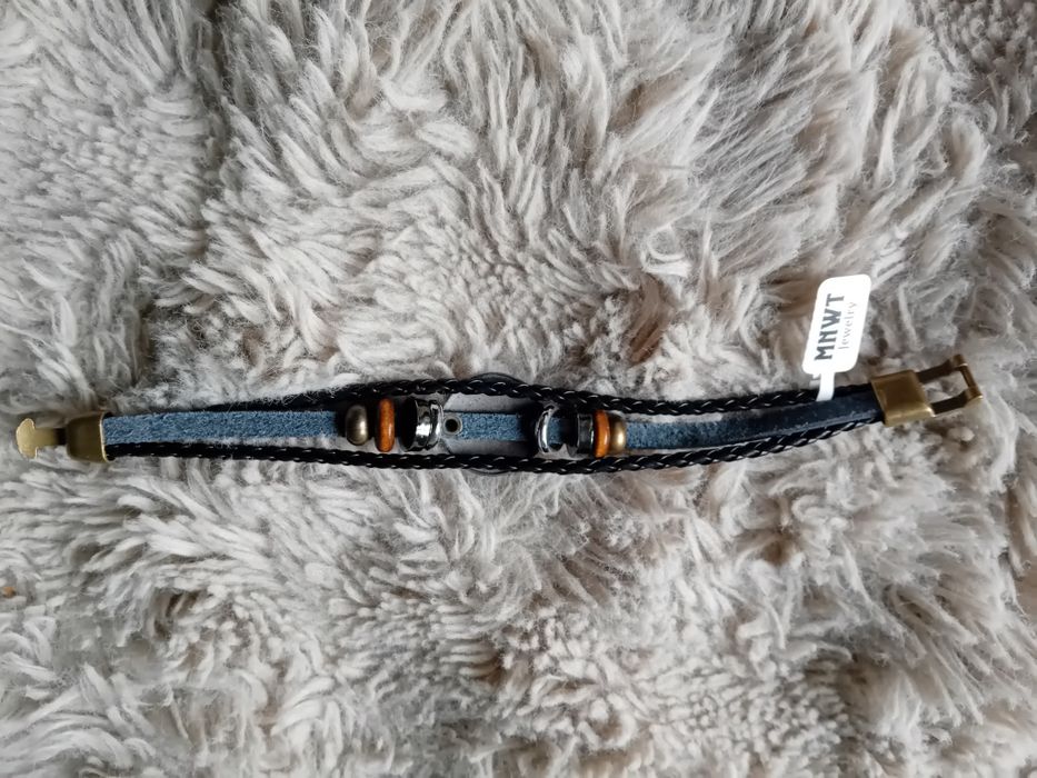 Bransoletka skórzana astrologiczna skorpion