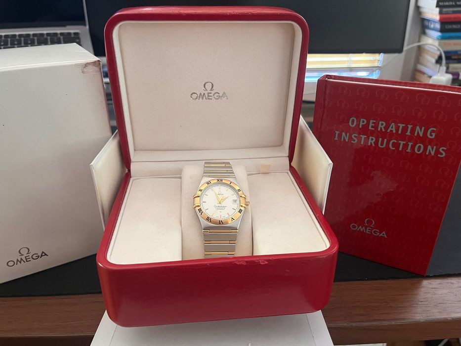 Zegarek automatyczny Omega Constelation ref. 368.1201 - serwisowany - pudełko, instrukcja, certyfikat