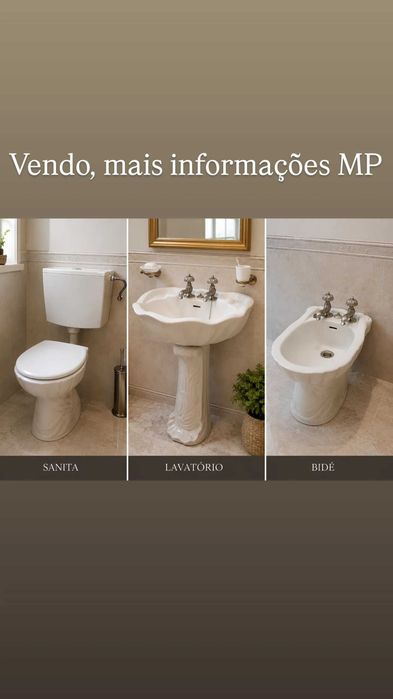 Conjunto casa de banho