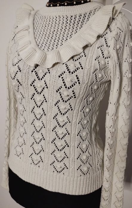 Sweter DeeZee ażurowy