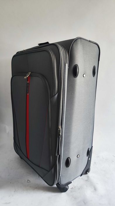 Walizka duża podróżna XL z CODURY 1200D szara OUTLET - 66/2026