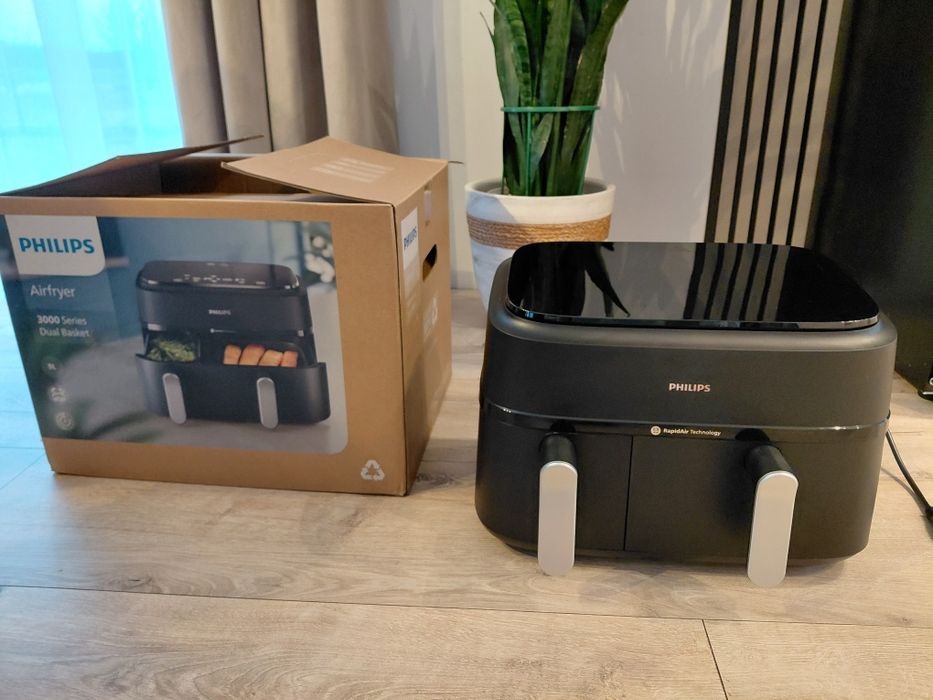 Air Fryer PHILIPS Ovi NA351/00 Dual Basket seria 300