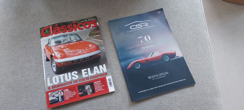Clube Ferrari N.1 e Automóveis Clássicos N.0