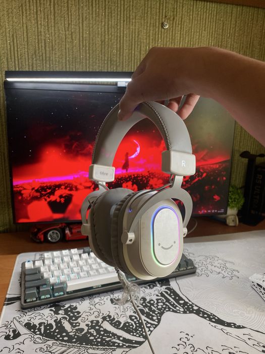 Навушники Fifine H6 White