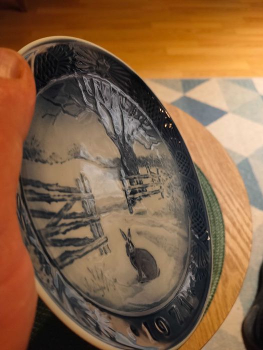 Royal Copenhagen 1971 talerzyk kolekcjorerski