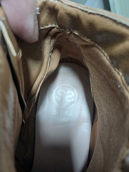 Botas castanhas Sfera Nº38