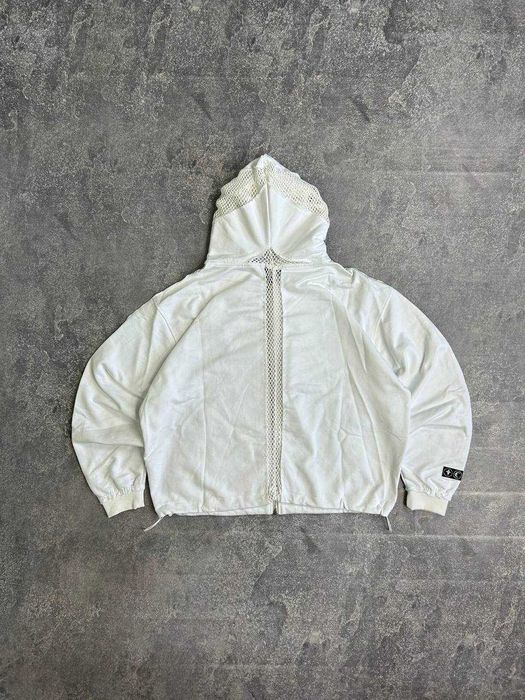 Thug Club zip hoodie худи зипка y2k archive белая біла худі зіпка