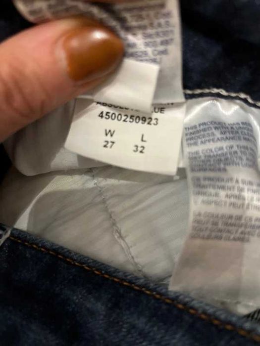 Granatowe klasyczne jeansy Tommy Hilfiger 27w x32L