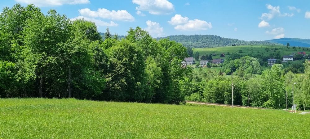 Działka budowlana w Beskidach