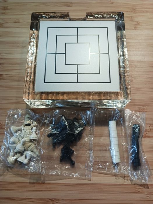 Min tabuleiro jogo de Damas e Xadrez