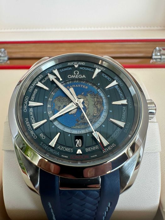 Omega Seamaster Aqua Terra Worldtimer / 2025
