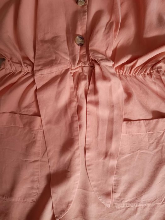 Łososiowy krótki kombinezon Zara Rozmiar S